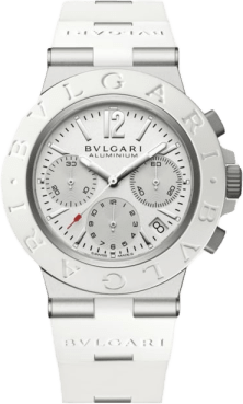 Bulgari Aluminium Chronograph White