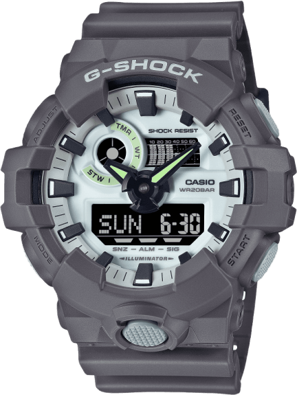 Casio Analog-digital Ga-700 Series