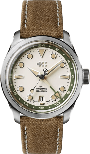 Christopher Ward C65 Dune Gmt