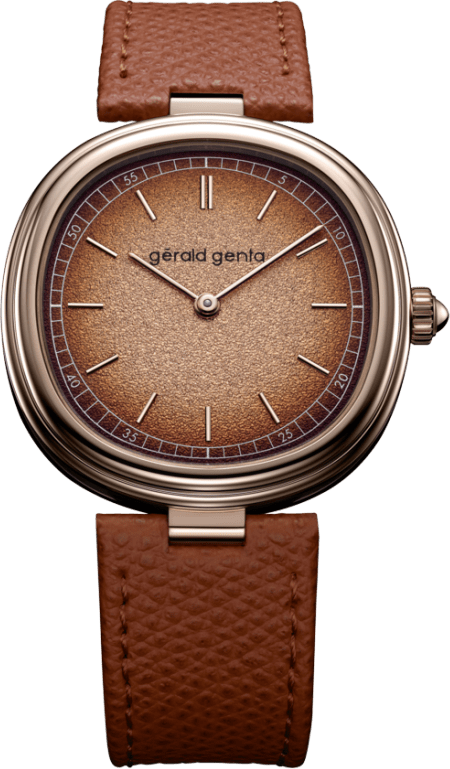 Gérald Genta Geneva Time Only Marrone