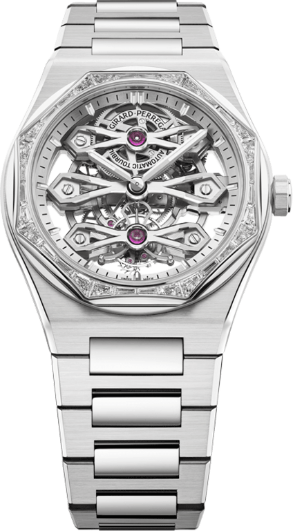 Girard Perregaux Laureato Three Gold Bridges