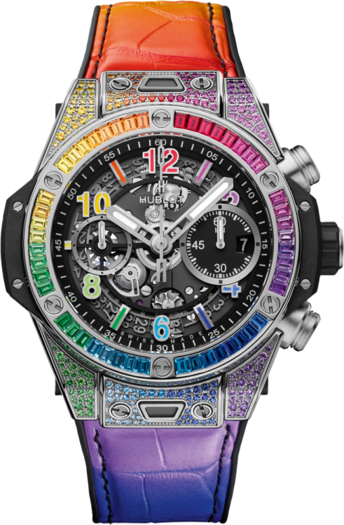 Hublot Big Bang Unico Titanium Rainbow