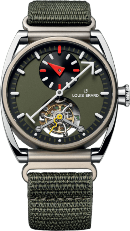 Louis Erard Le Régulateur Tourbillon Louis Erard x Alain Silberstein Khaki