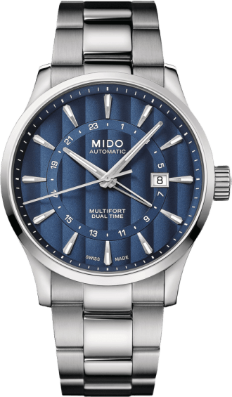 Mido Multifort Dual Time