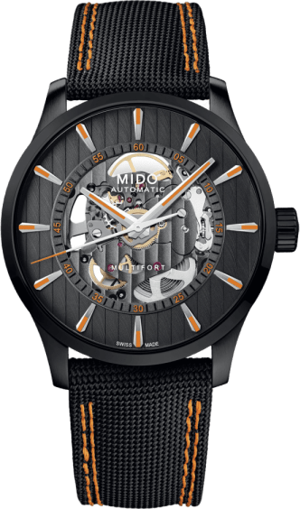 Mido Multifort Skeleton Vertigo