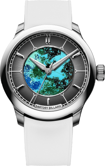 Sartory Billard SB04-E CHRYSOCOLLA & PLATINUM