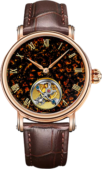 Seagull Chinese Zodiac Dragon Golden Lacquer Tourbillon Watch