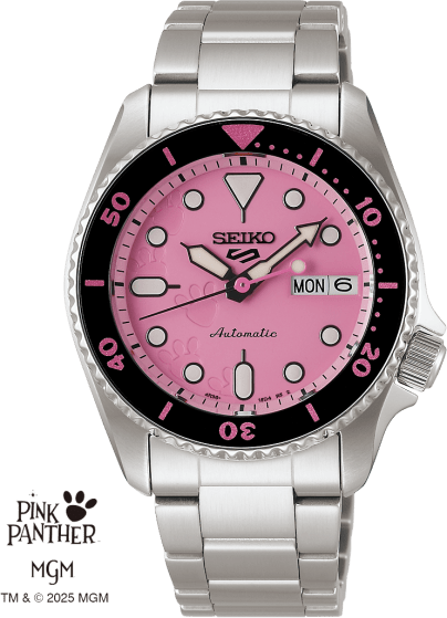 Seiko 5 Sports Pink Panther Limited Edition