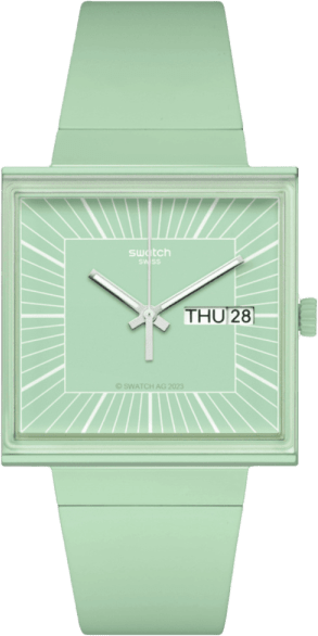 Swatch Bioceramic What If? Collection What If…mint?