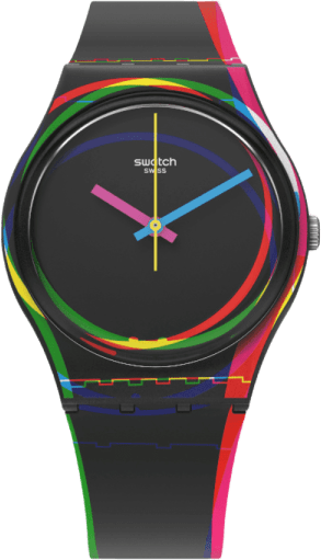 Swatch Monthly Drops Red Shore