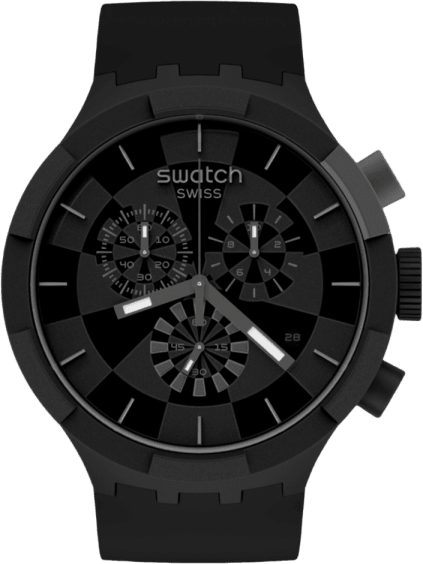 Swatch Swatch Big Bold Chrono Checkpoint Black