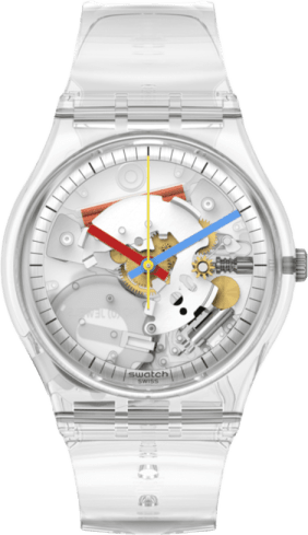 Swatch Swatch Clear Clearly Gent