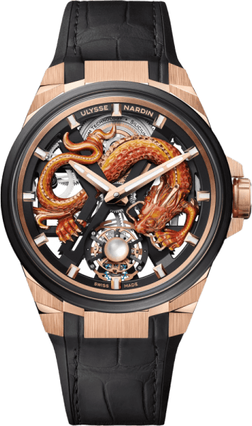 Ulysse Nardin Hours And Minutes. Flying Carousel.