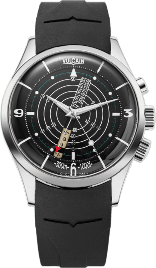 Vulcain Nautical Heritage - Black White Luminova