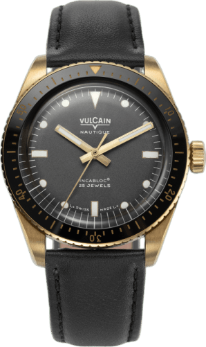 Vulcain Skindiver Nautique - Bronze & Gray