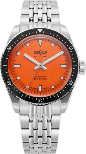 Vulcain Skindiver Nautique - Orange