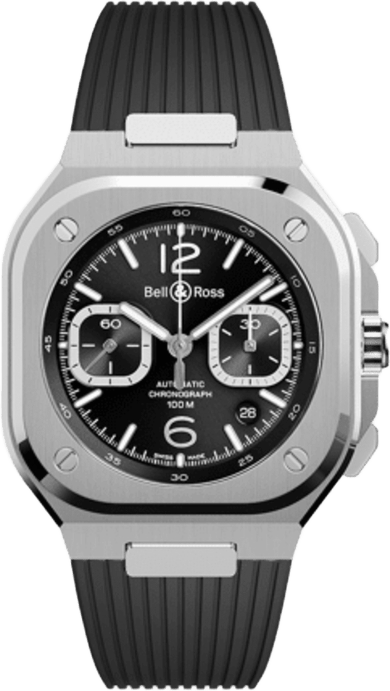 Bell & Ross Br 05 Chrono Black Steel