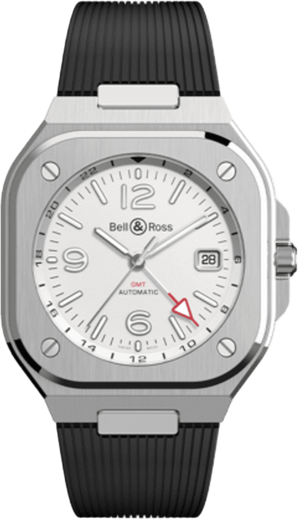 Bell & Ross Br 05 Gmt White