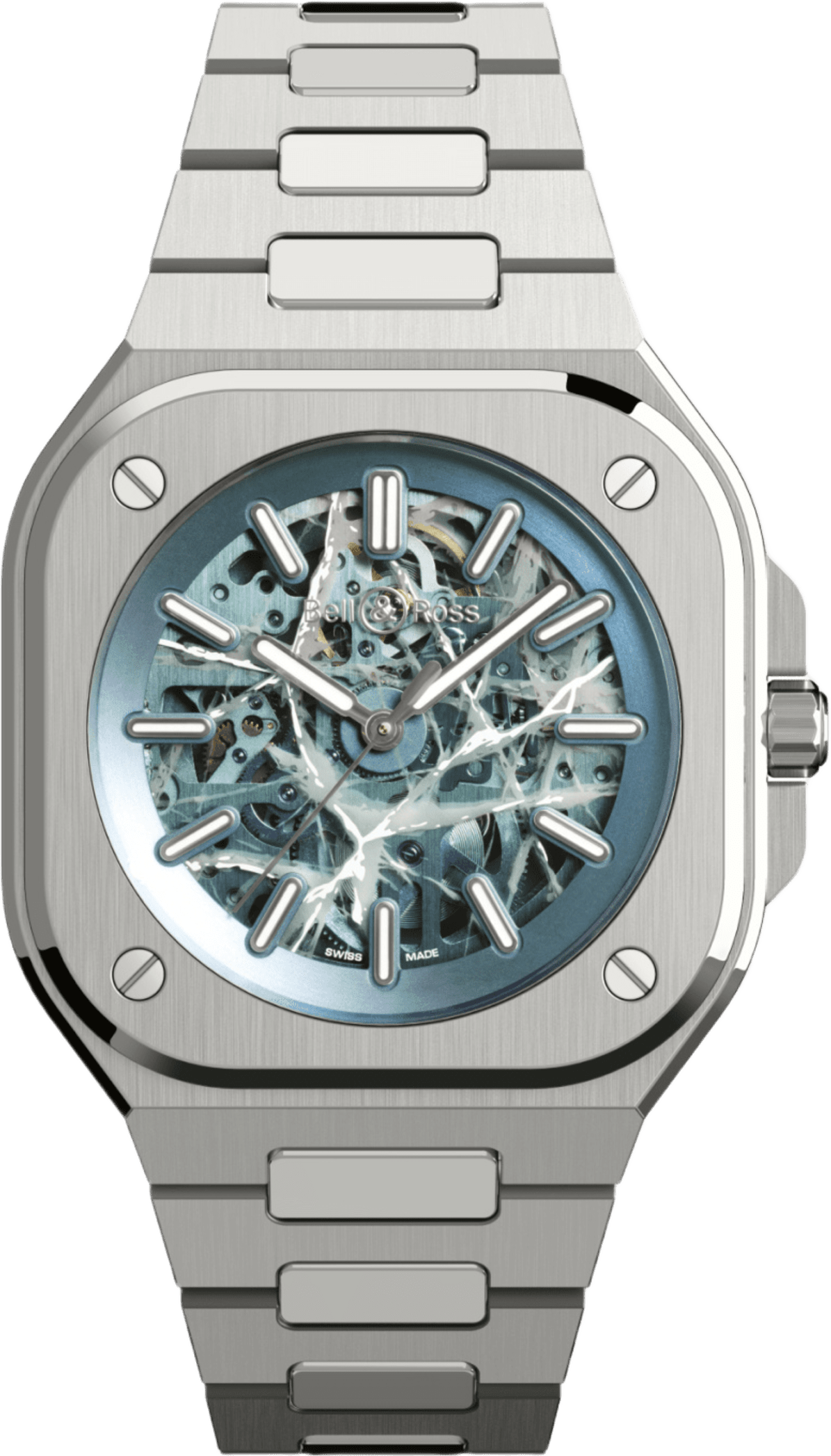 Bell & Ross Br-05 Skeleton Arctic Blue