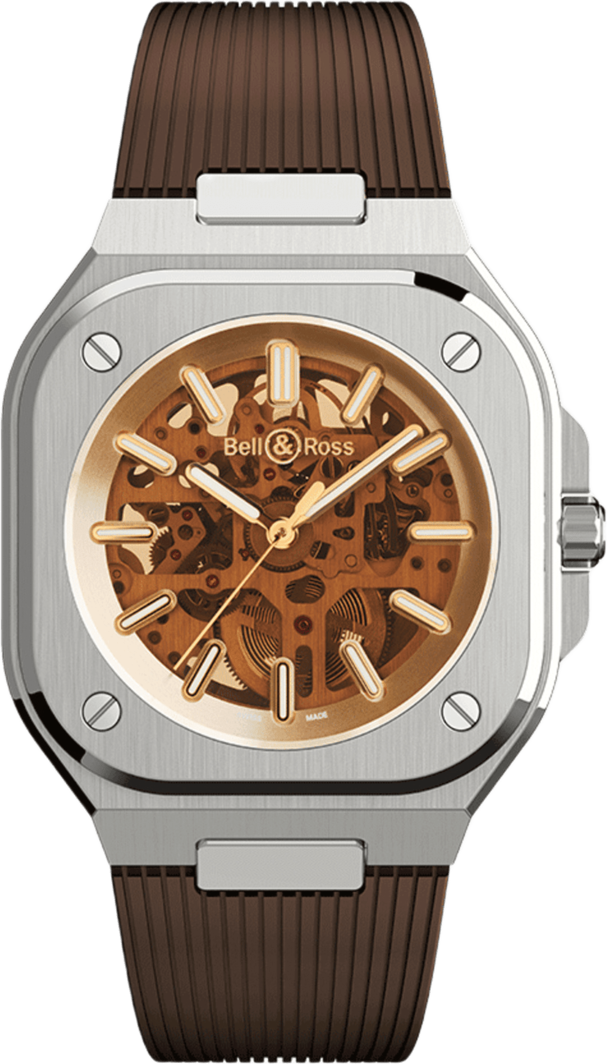 Bell & Ross Br 05 Skeleton Golden