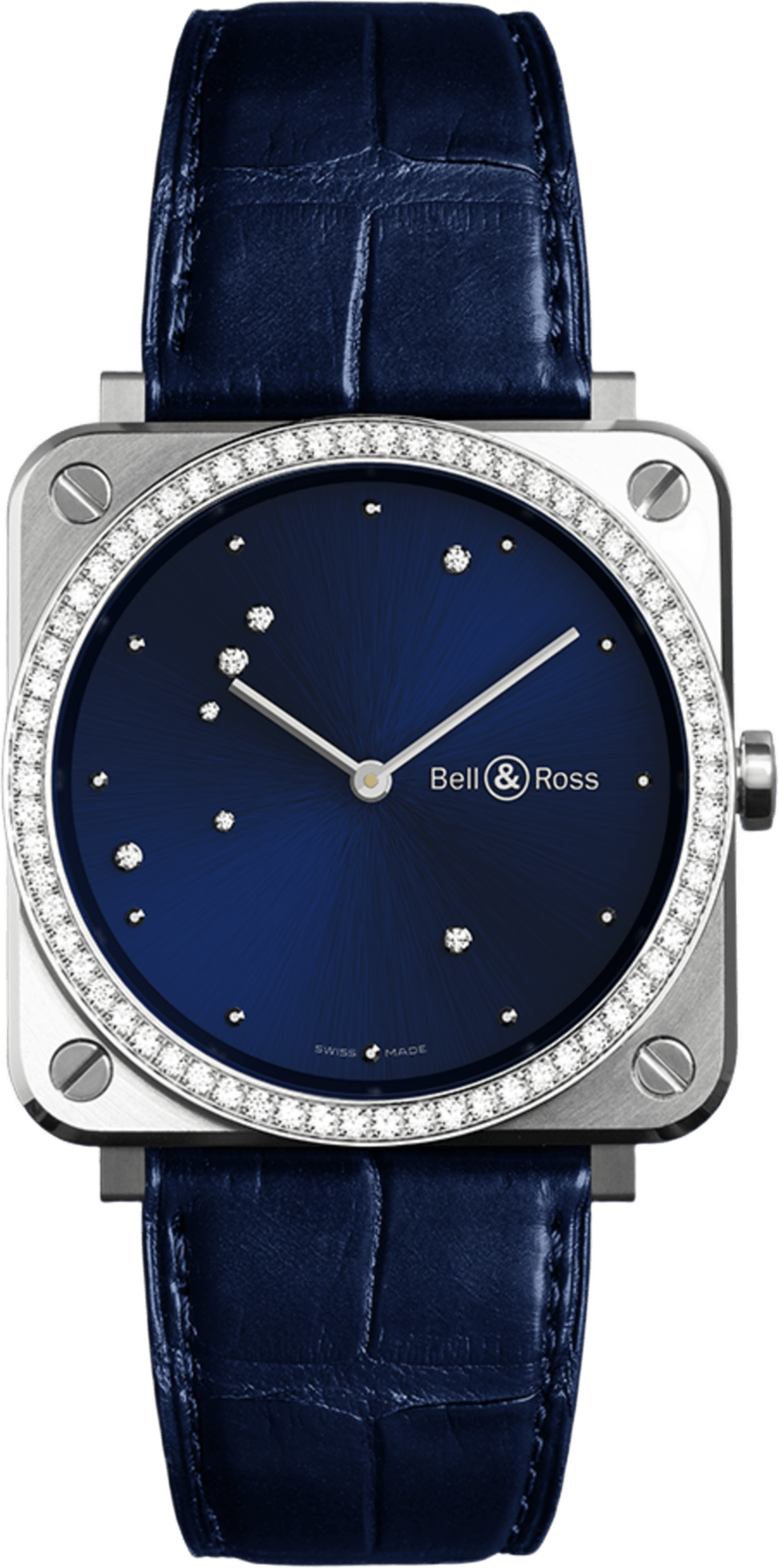 Bell & Ross Br S Blue Diamond Eagle Diamonds