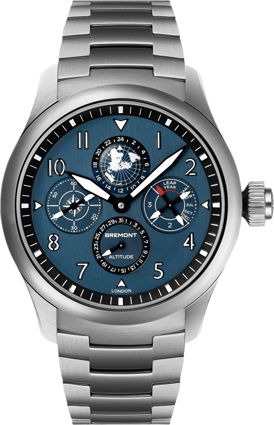 Bremont PERPETUAL CALENDAR GMT MONOPUSHER