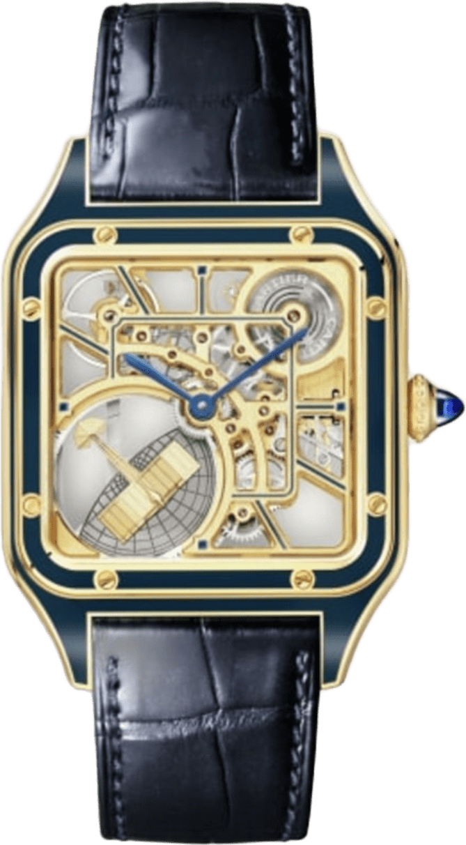 Cartier Santos-dumont Skeleton Watch