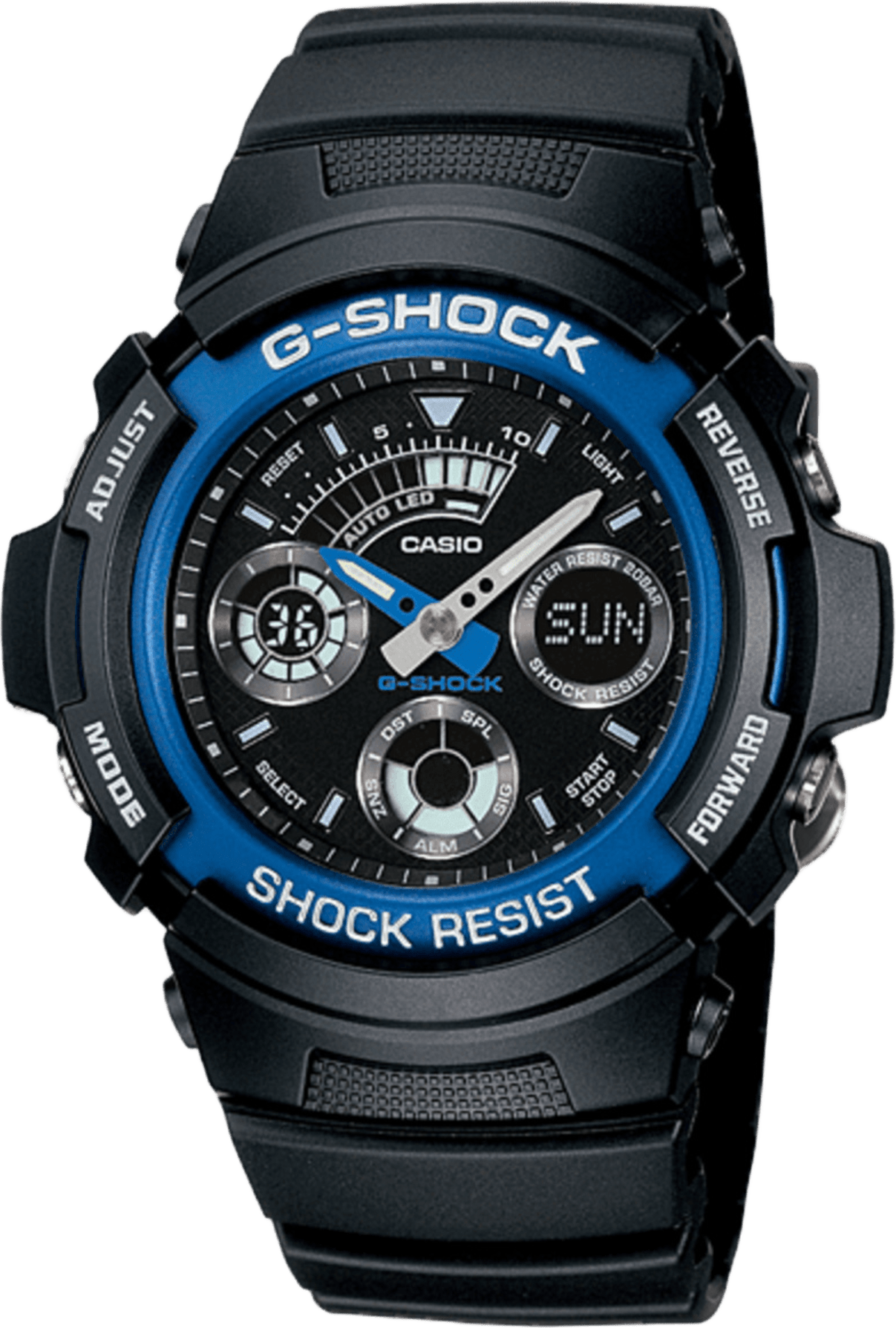 Casio Analog-digital Aw-590 Series