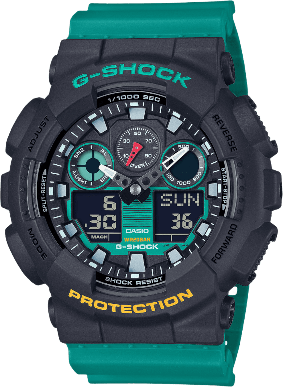 Casio Analog-digital Ga-100 Series