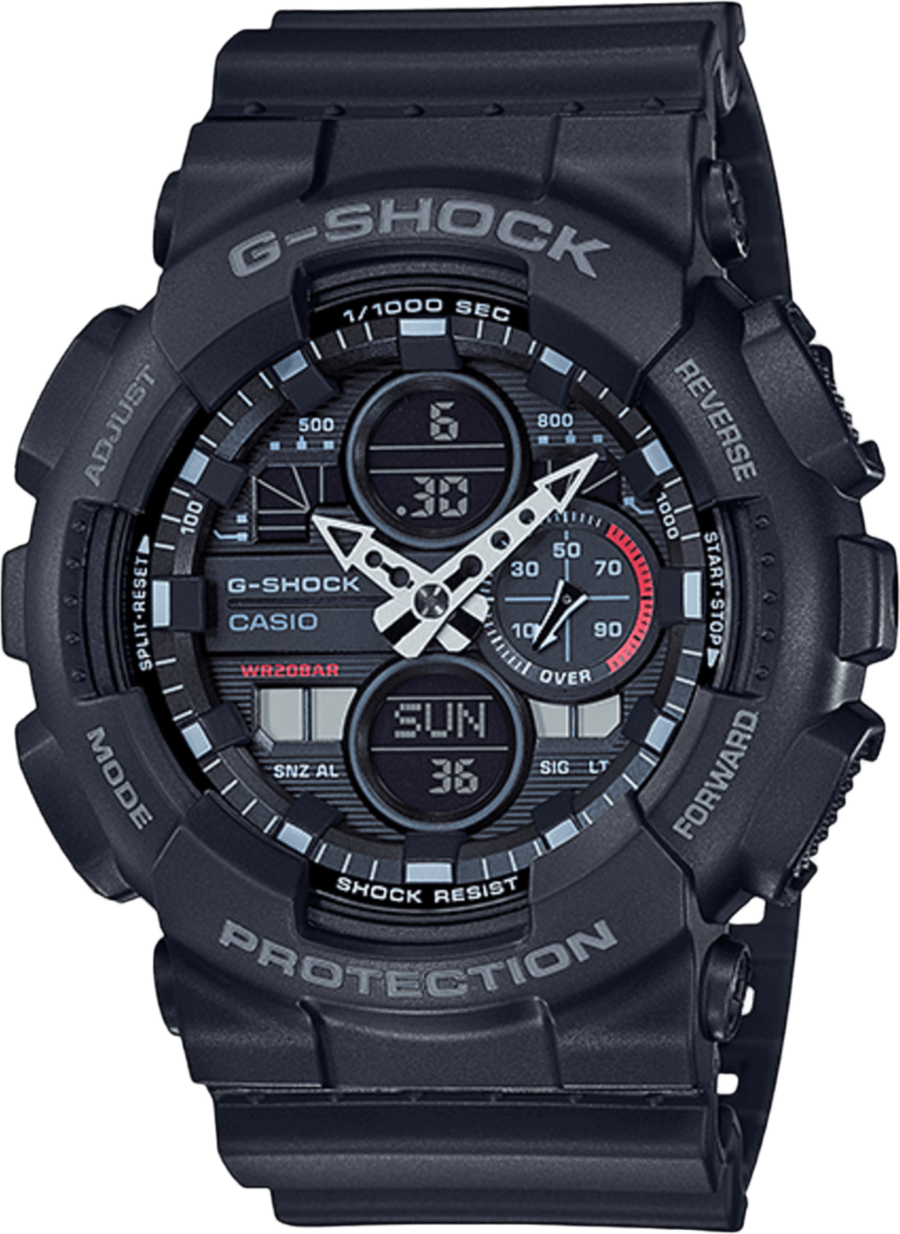 Casio Analog-digital Ga-140 Series