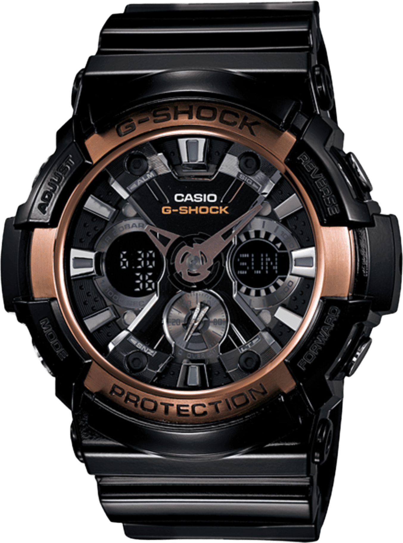 Casio Analog-digital Ga-200 Series