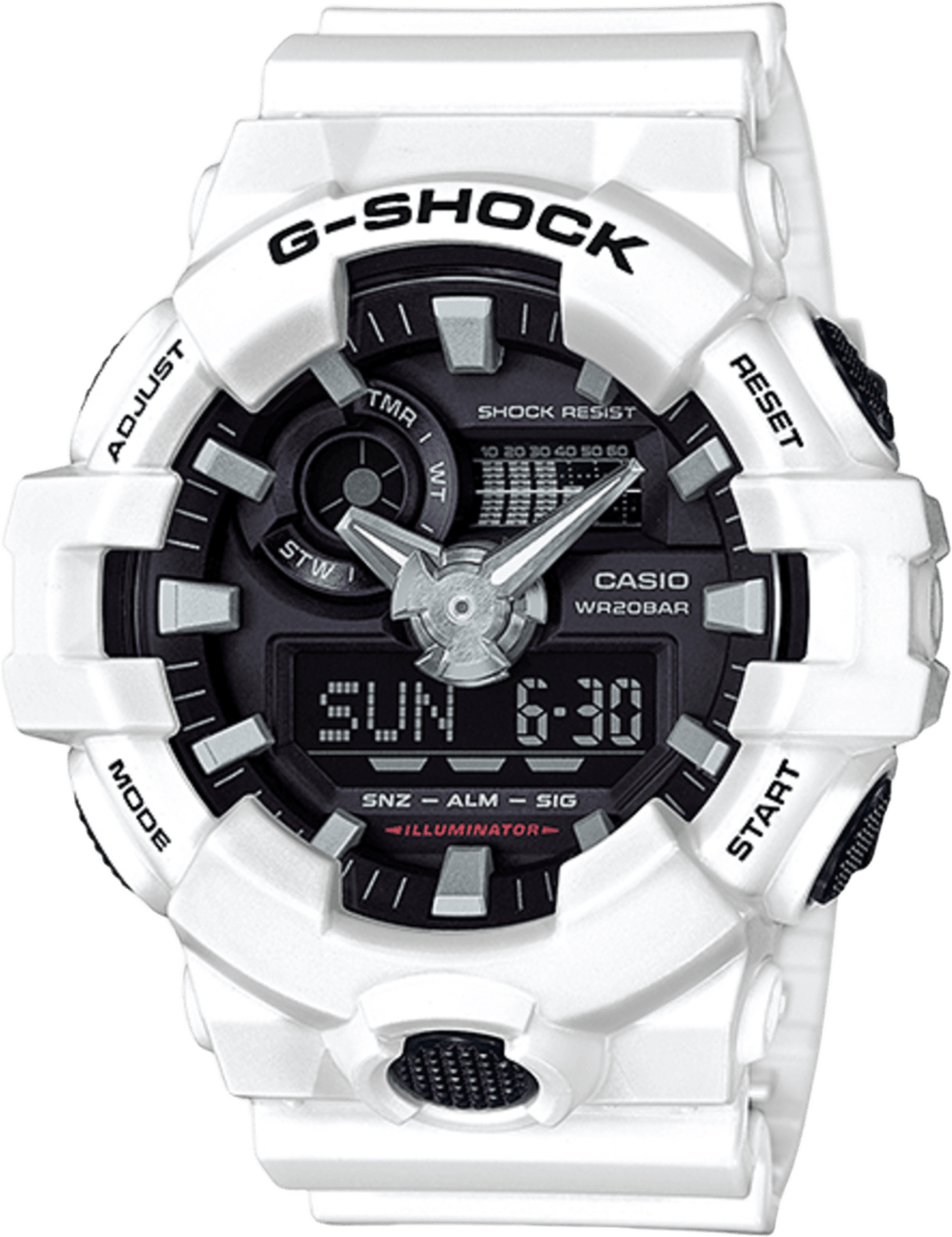 Casio Analog-digital Ga-700 Series