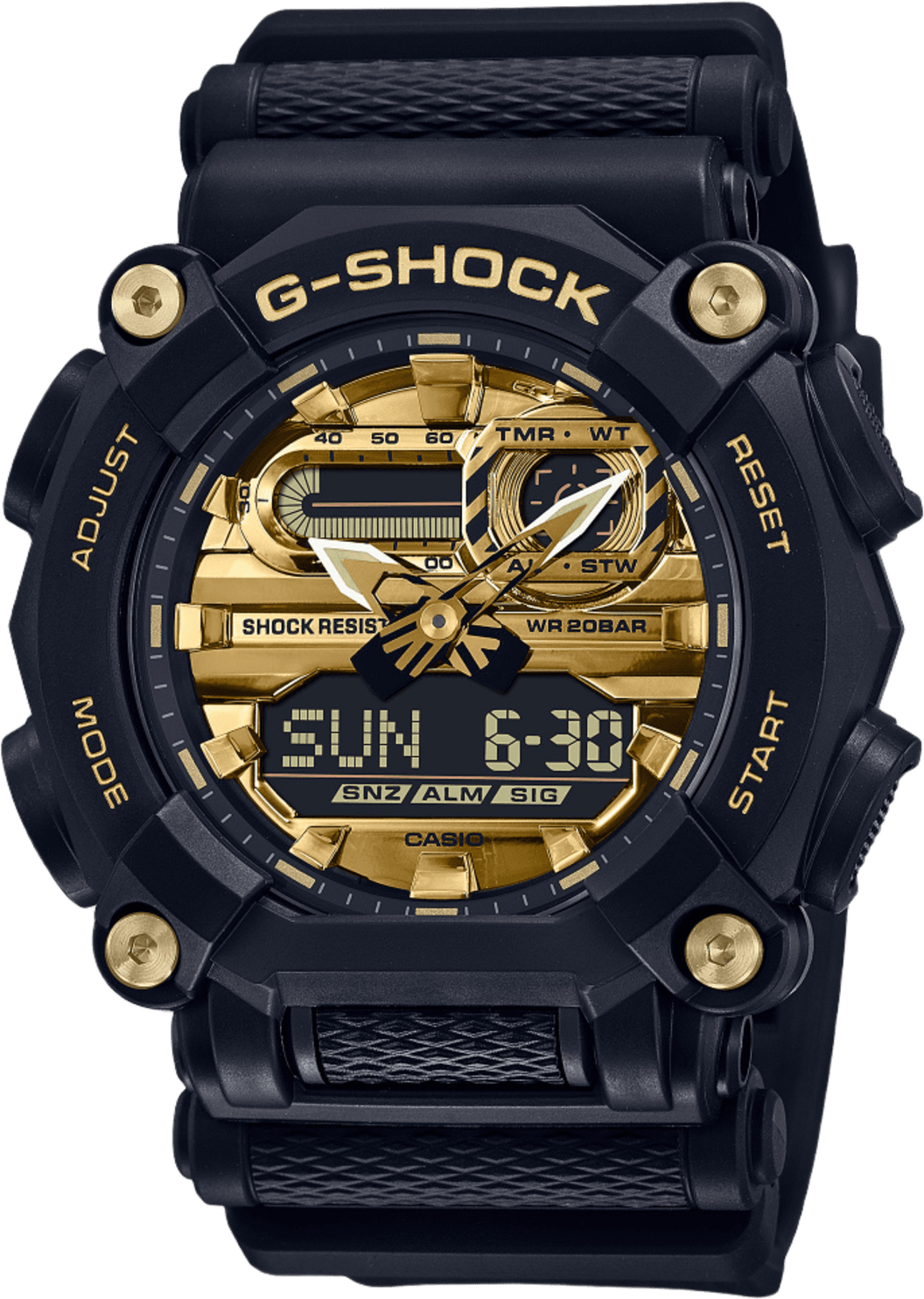 Casio Analog-digital Ga-900 Garish Series