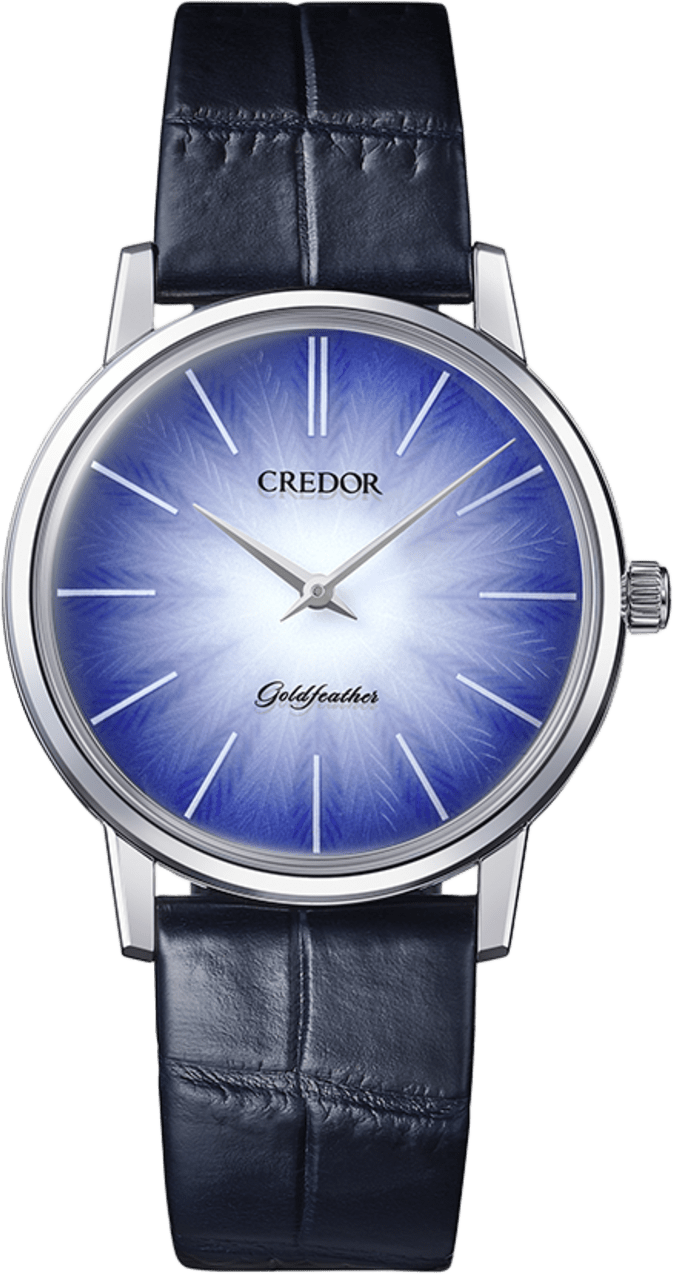 Credor Goldfeather Imari Nabeshima Porcelain Dial Limited Edition