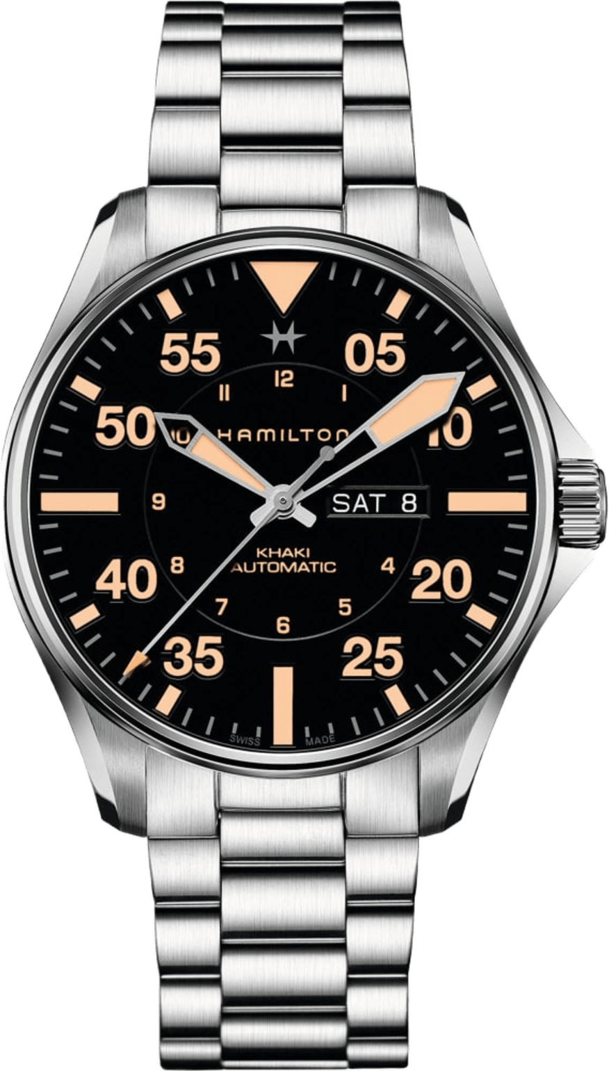 Hamilton Khaki Aviation Pilot Day Date Auto