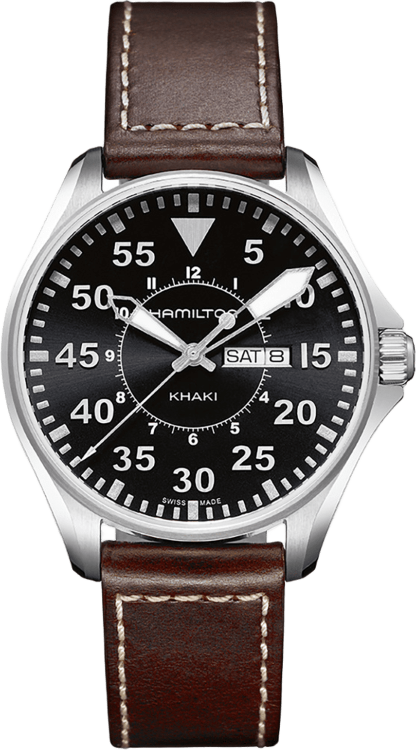 Hamilton Khaki Aviation Pilot Day Date Quartz