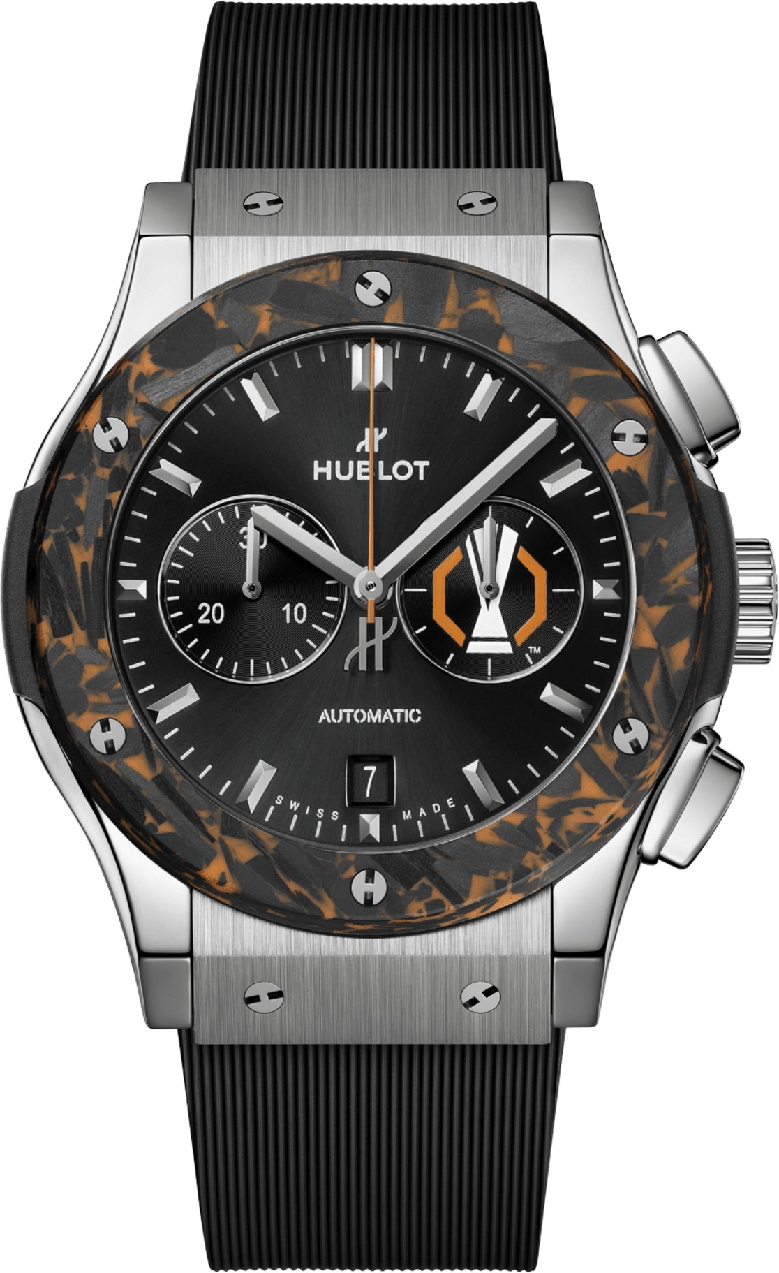 Hublot Classic Fusion Chronograph UEFA Europa League Titanium Carbon