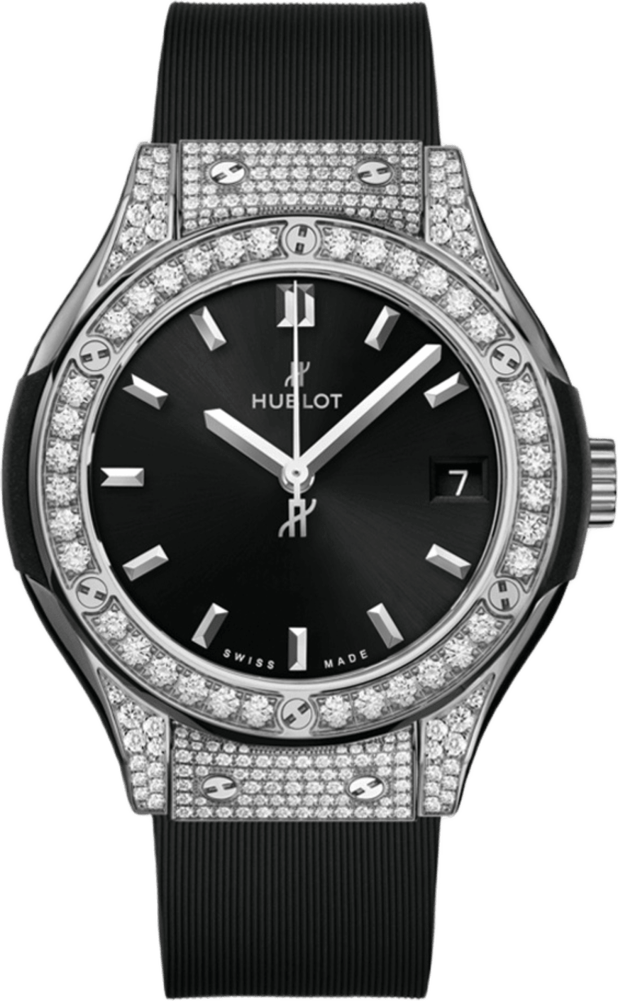 Hublot Classic Fusion Titanium Pavé
