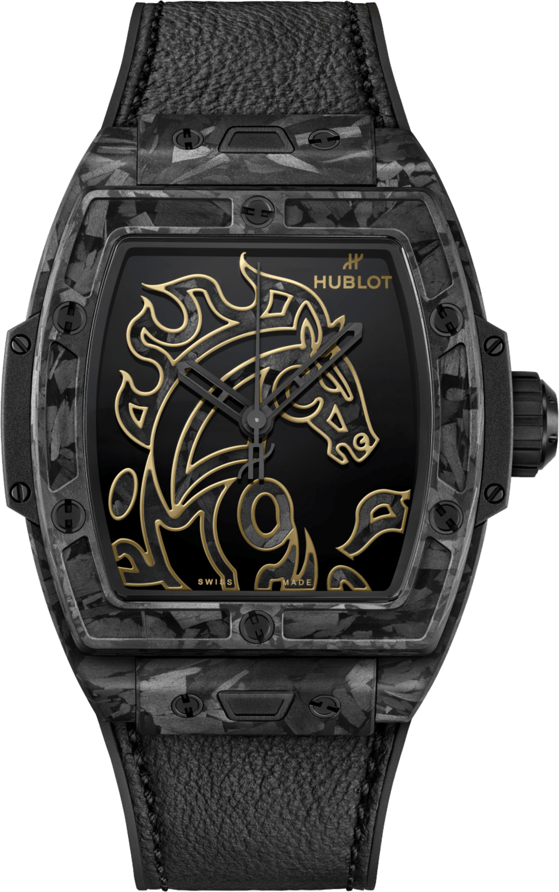 Hublot Spirit of Big Bang Year of the Horse Frosted Carbon