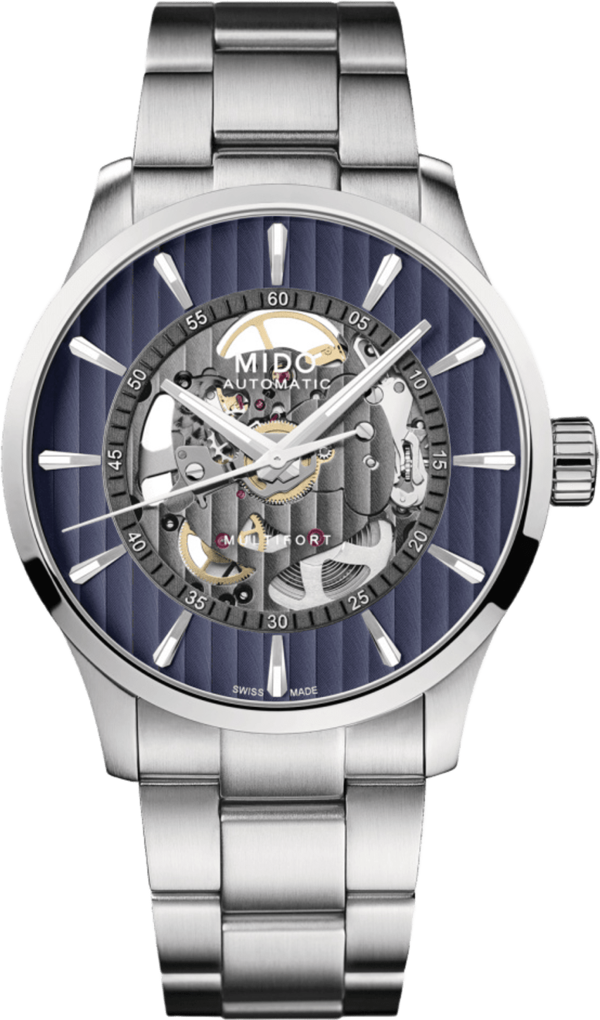 Mido Multifort Skeleton Vertigo