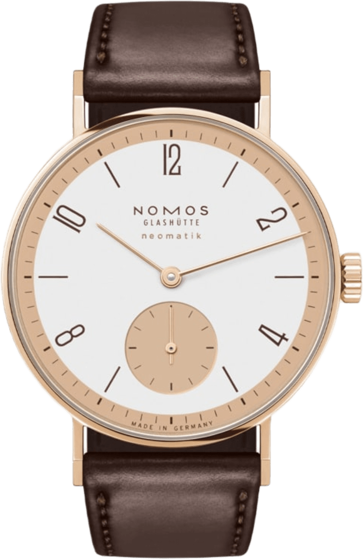 Nomos Glashütte Tangente Rose Gold Neomatik – 175 Years Watchmaking Glashütte
