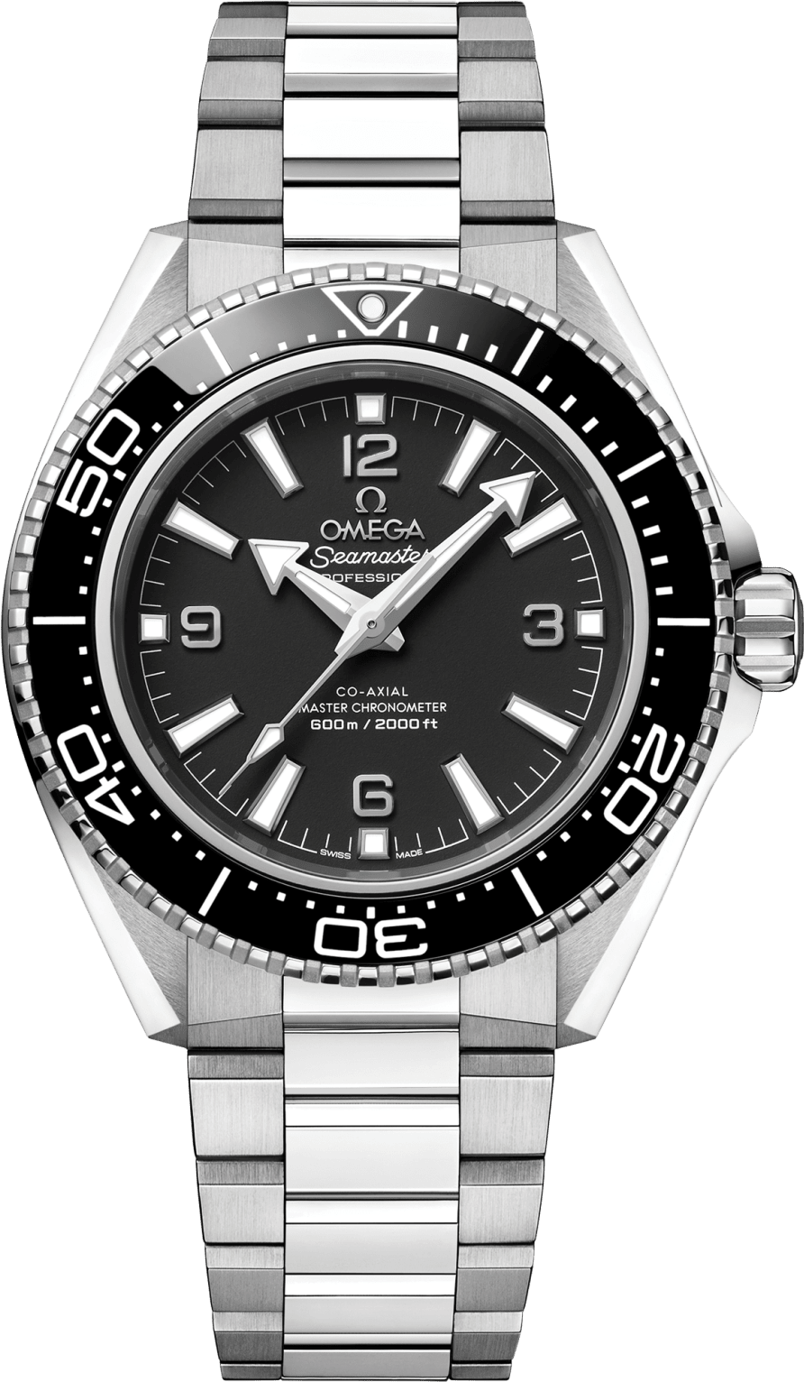 Omega Seamaster Planet Ocean 600M Co-Axial 42 Stainless Steel - Black / Black / Bracelet