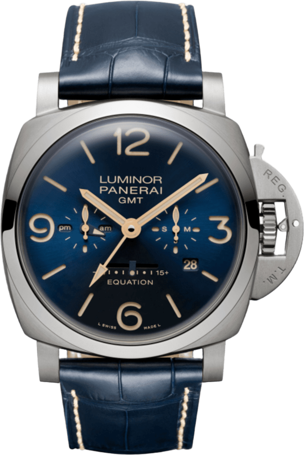 Panerai Luminor Equation Of Time Gmt Titanio