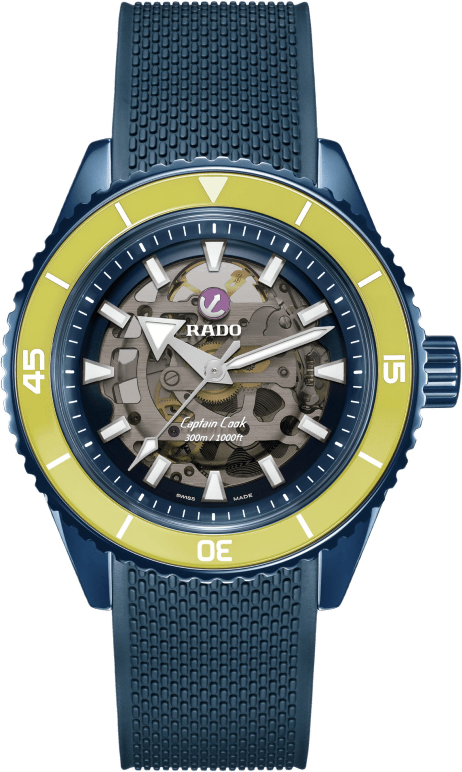 Rado Captain Cook High-tech Ceramic Skeleton Limited Edition