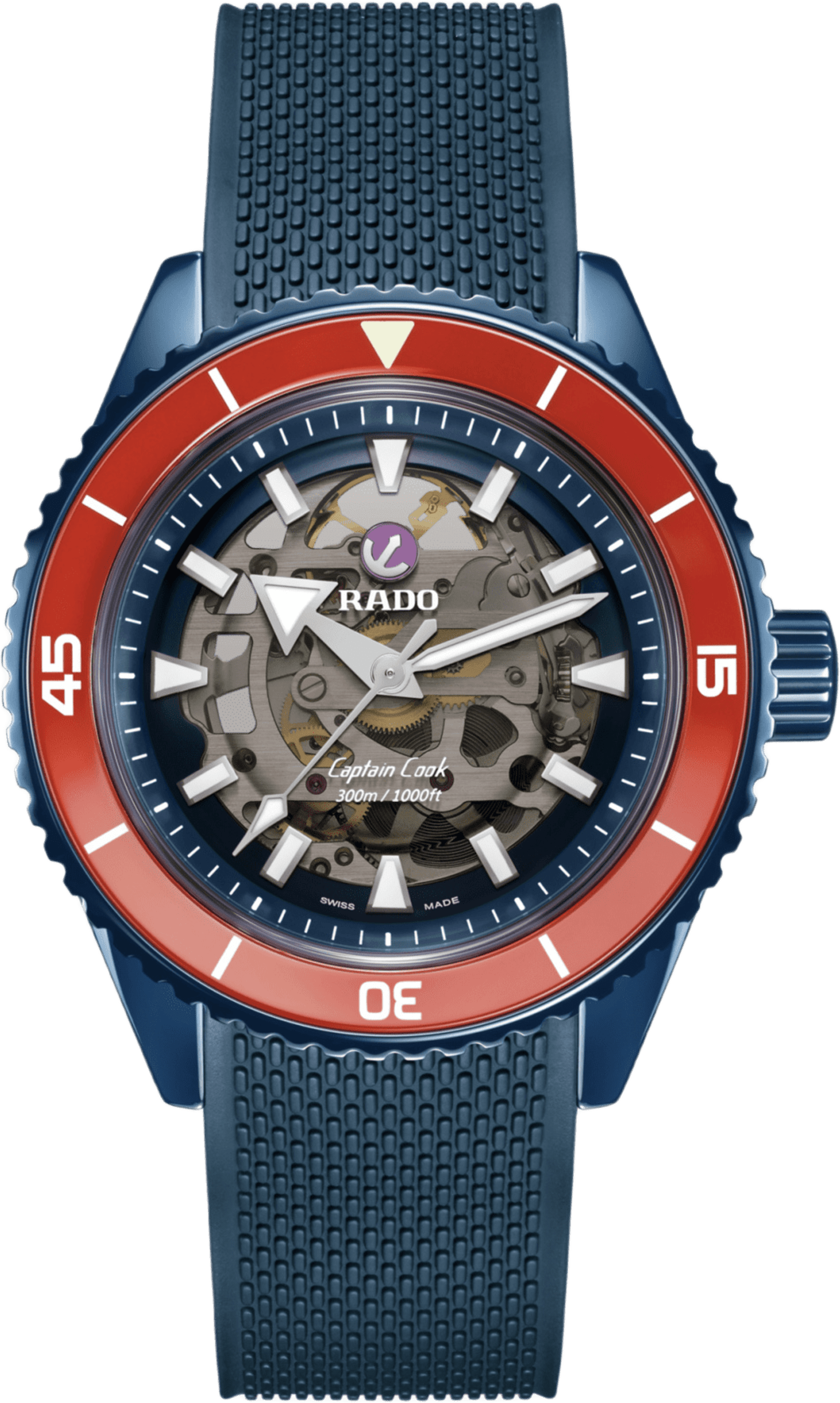 Rado Captain Cook High-tech Ceramic Skeleton Limited Edition