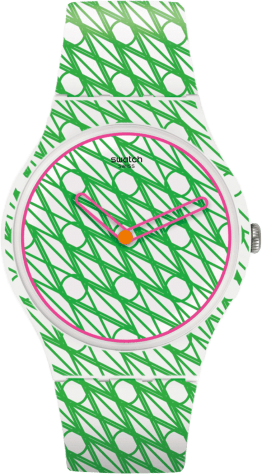 Swatch Artist Special Duet In Green & Pink