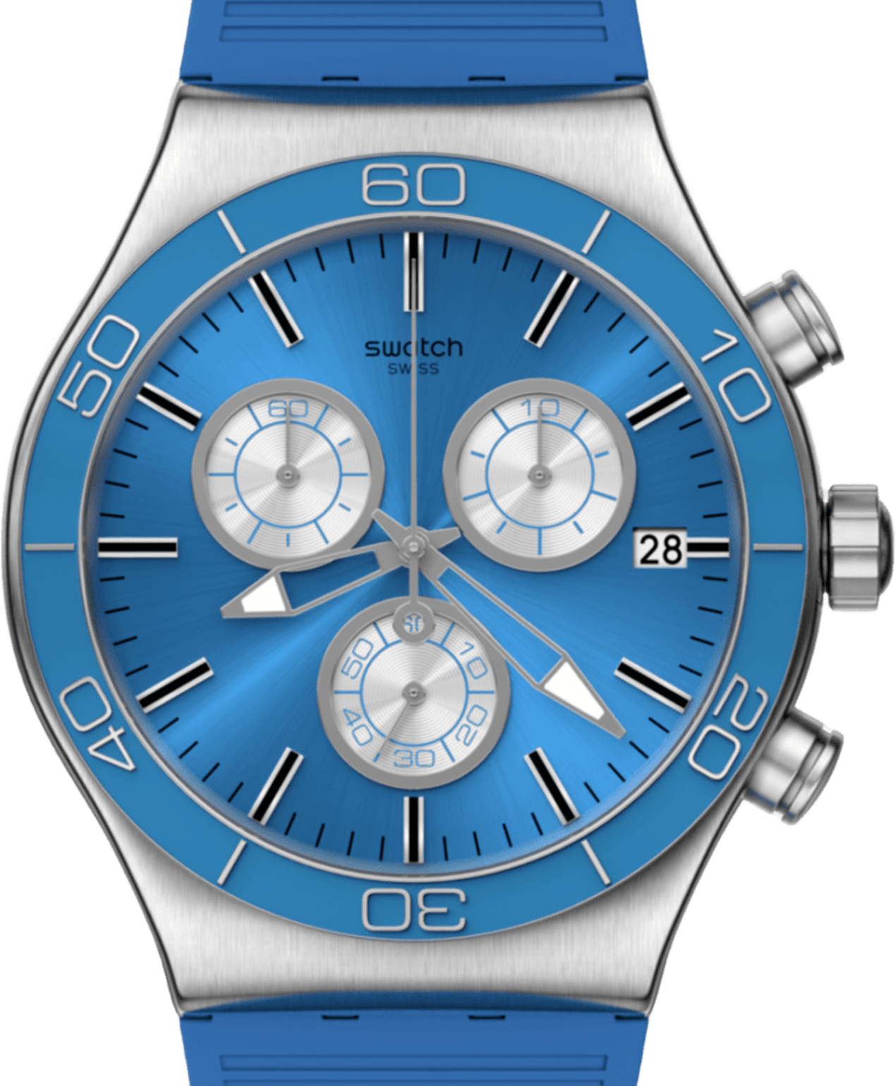 Swatch Monthly Drops Blue Is All