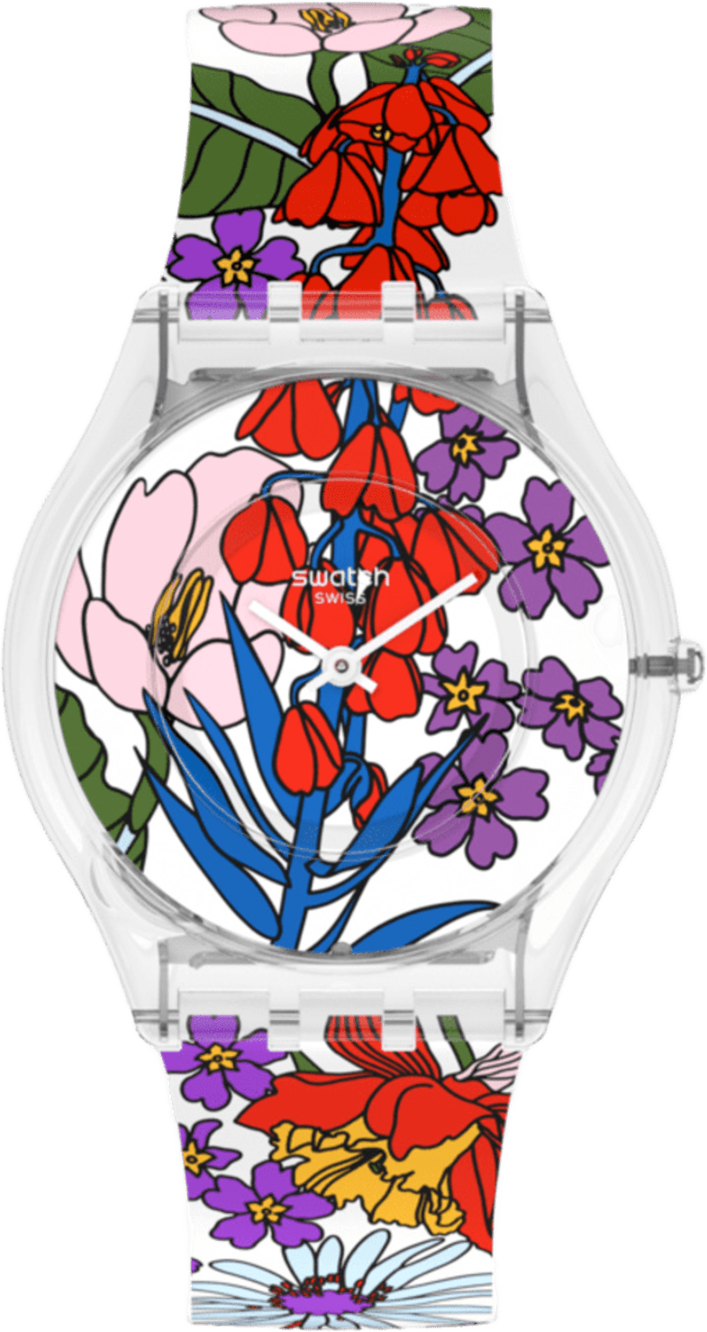 Swatch Monthly Drops Botanical Paradise