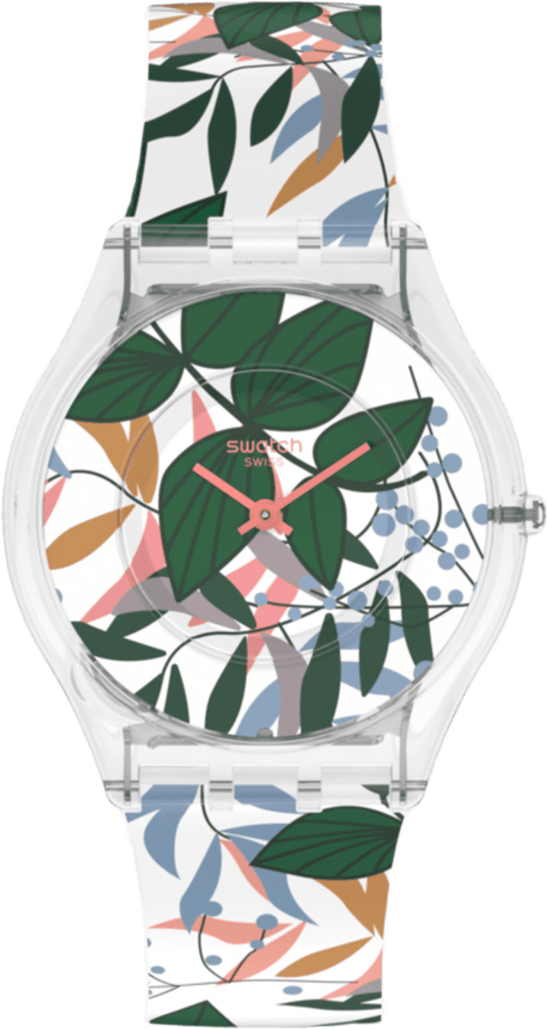 Swatch Monthly Drops Leaves Jungle