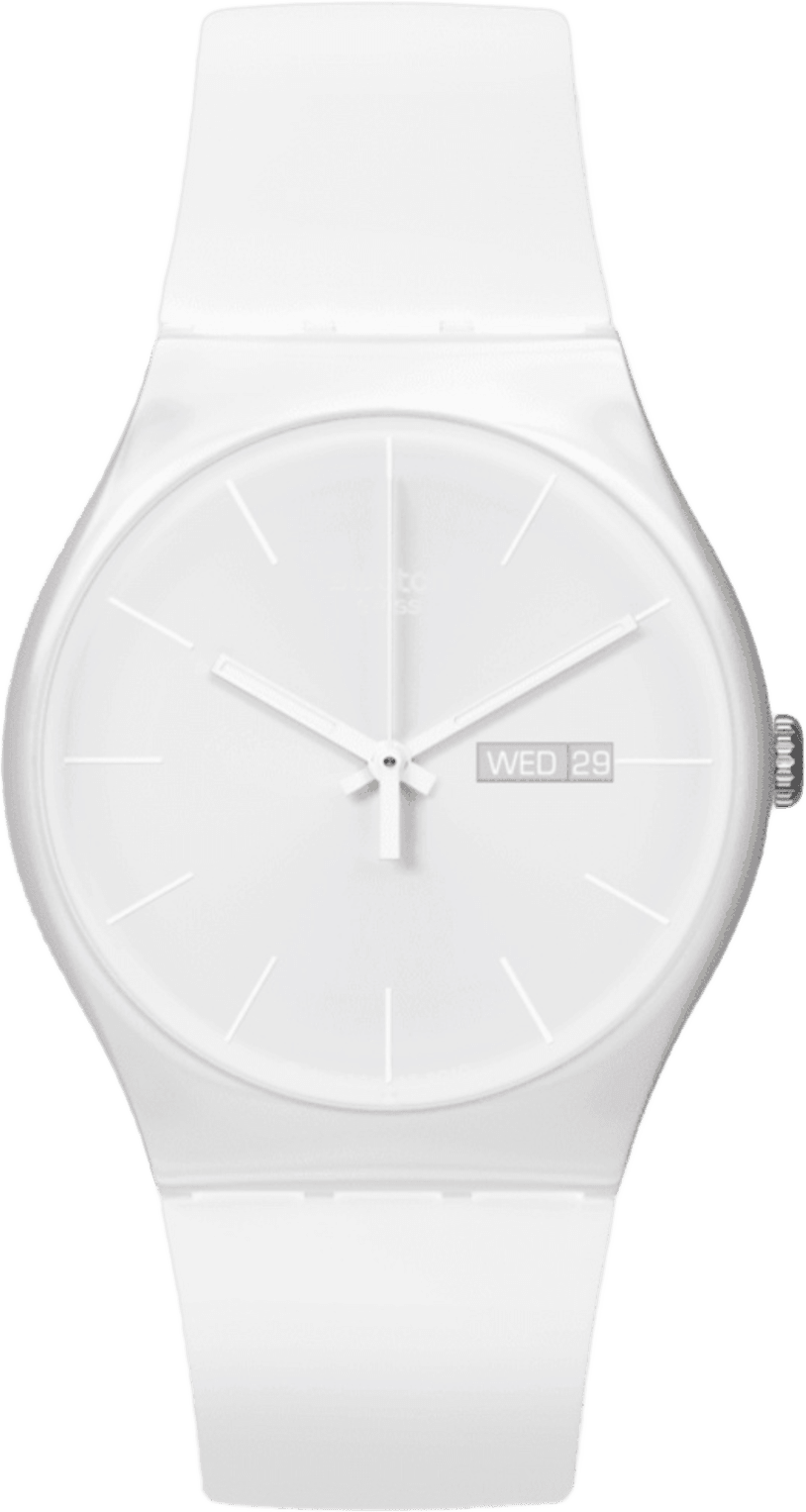 Swatch New Gent White Rebel